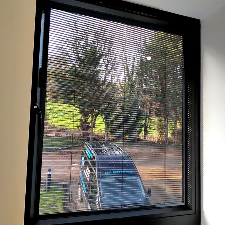 Blinds in Double Glazing - Essex - London - Hertfordshire