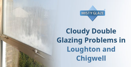 Cloudy Double Glazing Windows - Misty Glaze