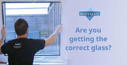 Correct Glass Specification - Safety Glass - Misty Glass