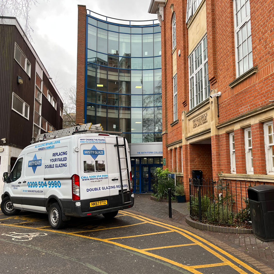 Double Glazing Repair - Six Form College - Colchester - Misty Glaze