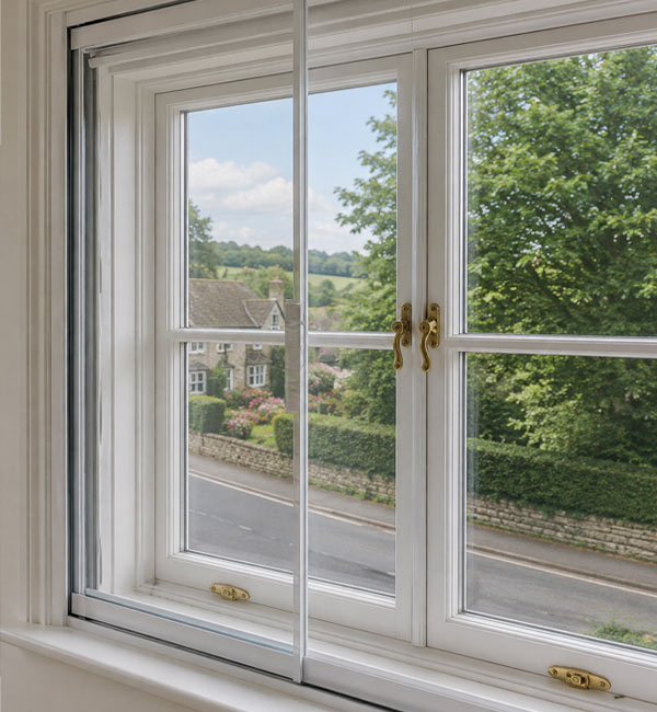 Horizontal Sliding Secondary Glazing - Secondary Glazing Types - Misty Glaze