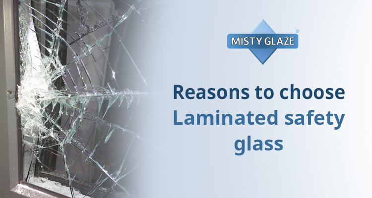 Laminated Safety Glass - Buckhurst Hill - Misty Glaze