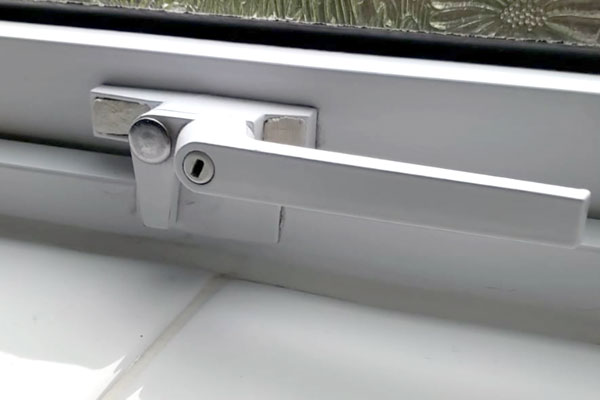 Broken Window Handle Replacement - Cockspur Handles - Misty Glaze