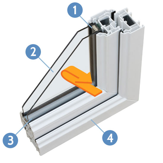 Energy Efficient Double Glazing Upgrade - Misty Glaze