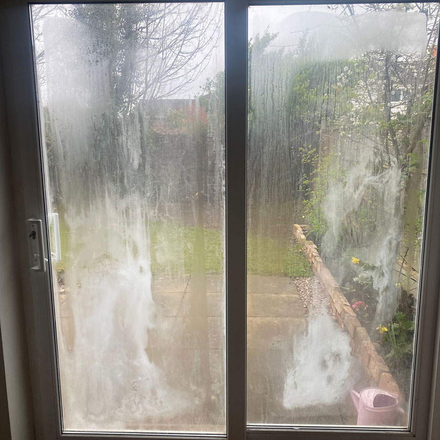 Misted Double Glazing Repair - Patio Doors - Saffron Walden - Misty Glaze