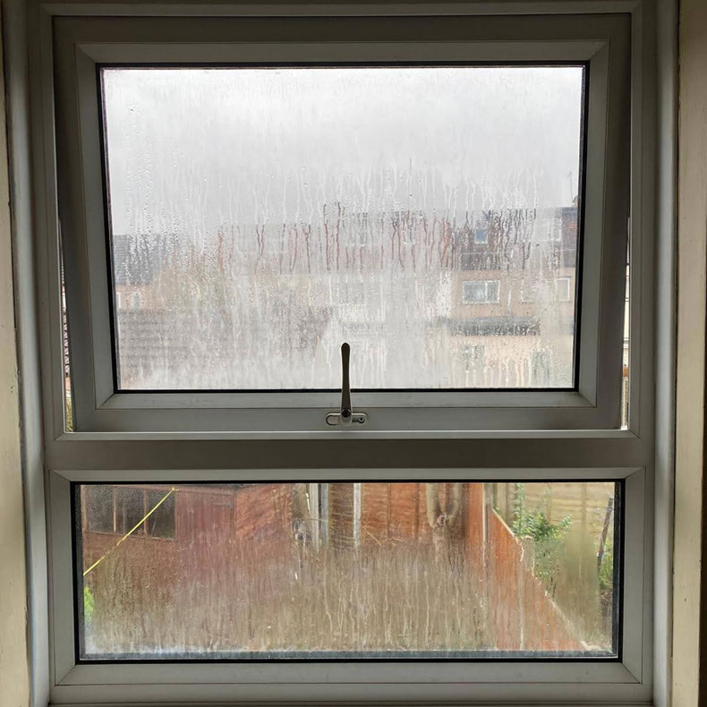 Misted Up Double Glazing Window - Misty Glaze