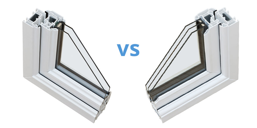 Triple Glazing vs Double Glazing - Misty Glaze