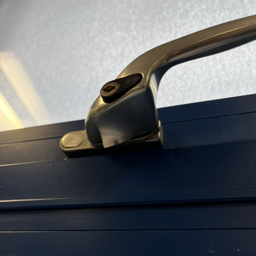 Windiow Handle Repair - Six Form College - Colchester - Misty Glaze